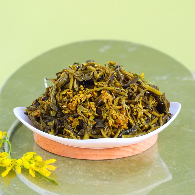 安徽晶凤无为特产传统制作油菜苔