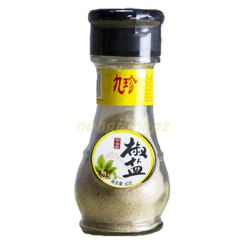 九珍椒盐粉60克瓶装烧烤调料鸡排铁板油炸小吃烤蘸羊肉串高档撒料