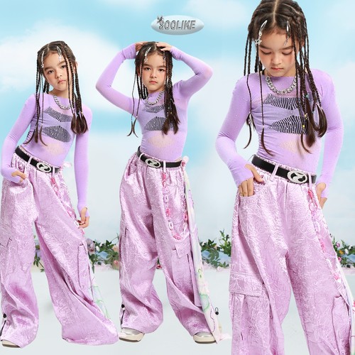 女童爵士舞演出服街舞服