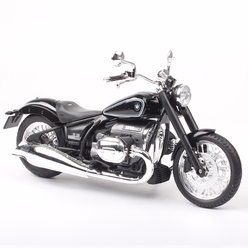 1:12威利宝马r18 2020 bmw复古拿铁cafe太子重机车仿真摩托车模型