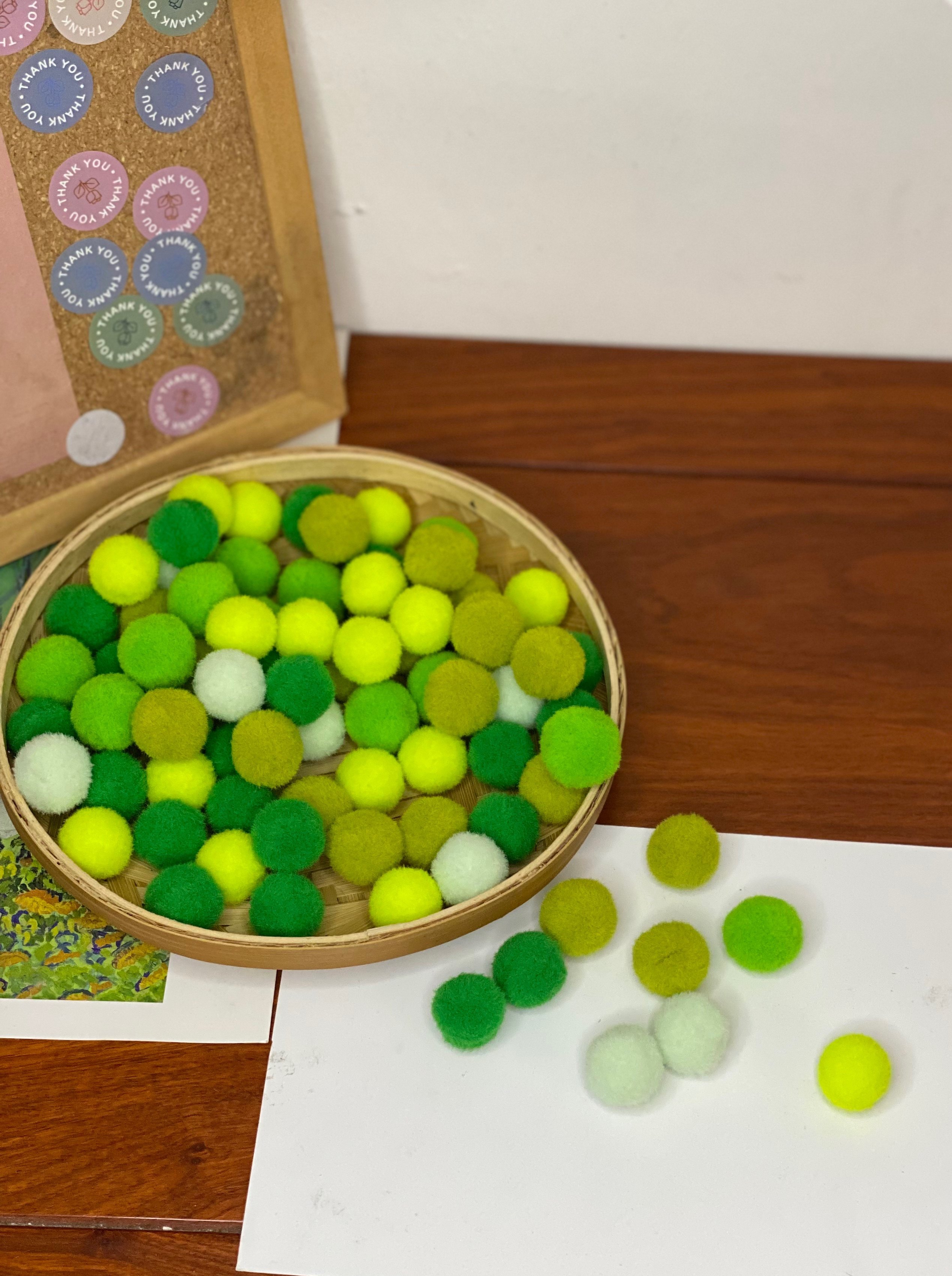 毛球渐变色幼儿园毛球混装彩色毛绒球创意儿童diy手工装饰材料小,纺织面料/辅料/配套,毛球,淘宝优惠券,粉丝福利购,淘宝优惠卷