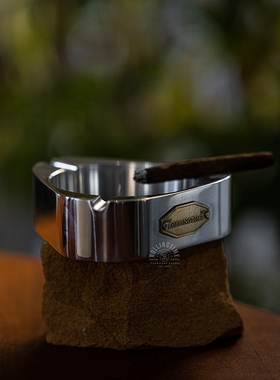 轴年 Rolling time 复古铝烟灰缸 酒吧桌面摆件烟缸