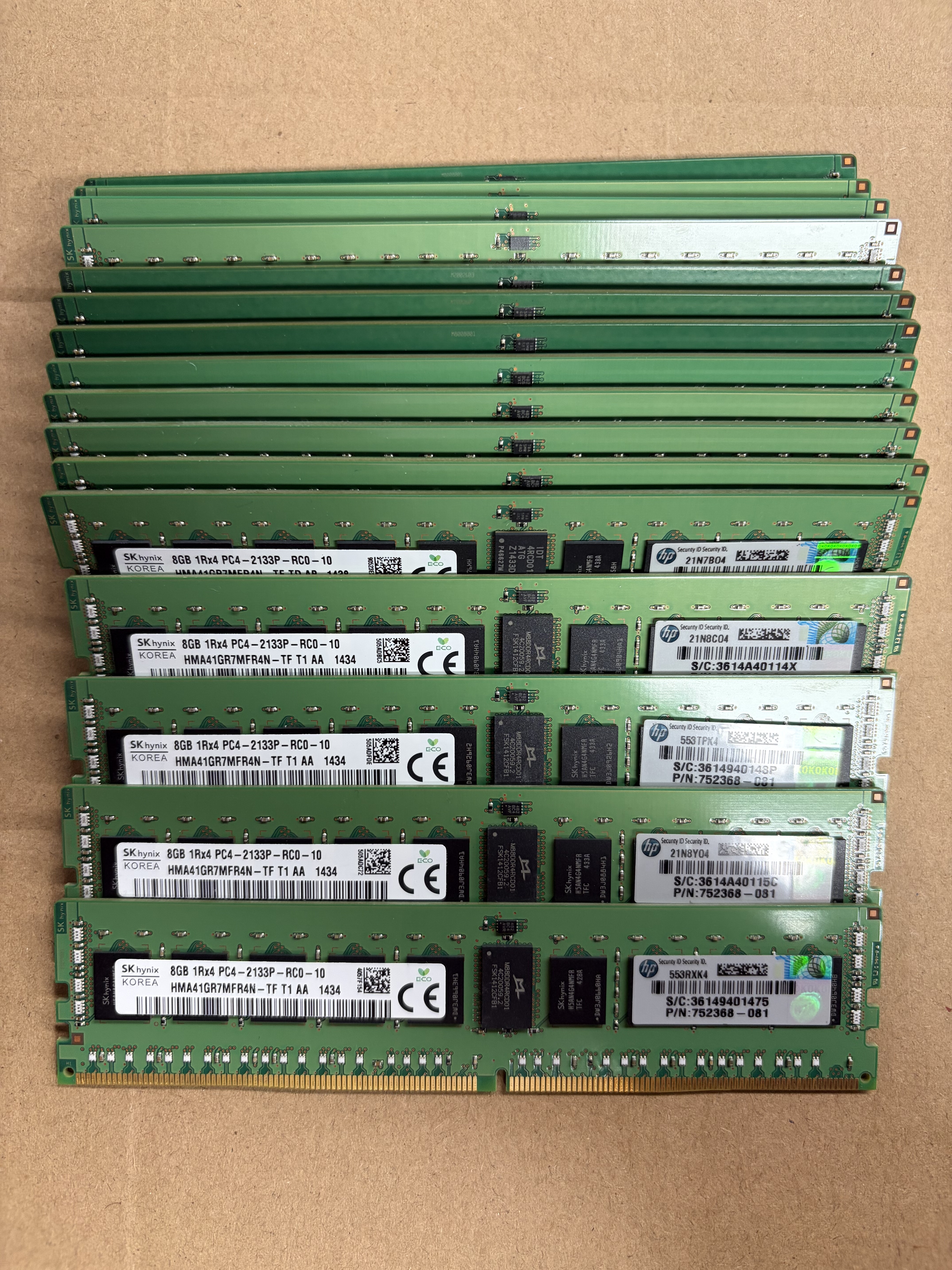 Серверная панель памяти Samsung SK DDR4 8G 16G 32G PC4-2133 frequency ECC REG Изображение 1