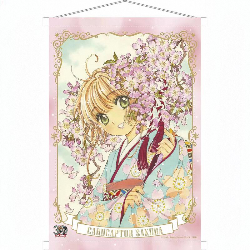 魔卡少女樱CLAMP30周年小樱B2挂画官谷
