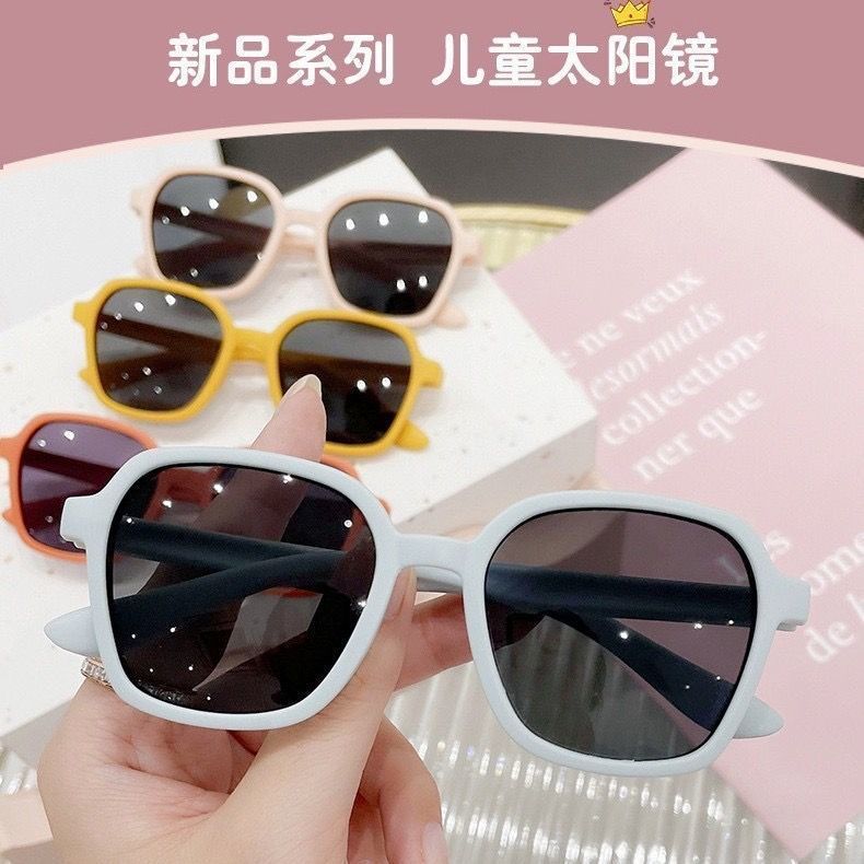 糖果小方儿童墨镜UV400阻隔紫外线男女宝宝日常配置穿搭防晒眼镜