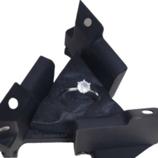 【清仓现货】动能戒指盒铝合金黑色