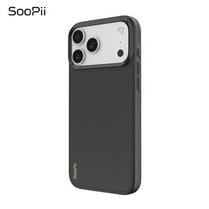 【日晷】SooPii适用iPhone17promax凯芙拉超薄磁吸手机壳新款17pro全包保护套芳纶纤维17pm高级感商务男软边