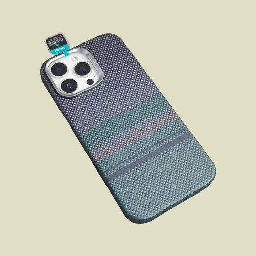 极光系列Benks适用16promax凯夫拉手机壳新款iPhone16pro磁吸超薄防摔15pm保护套纤维高级感男女商务拍照按键