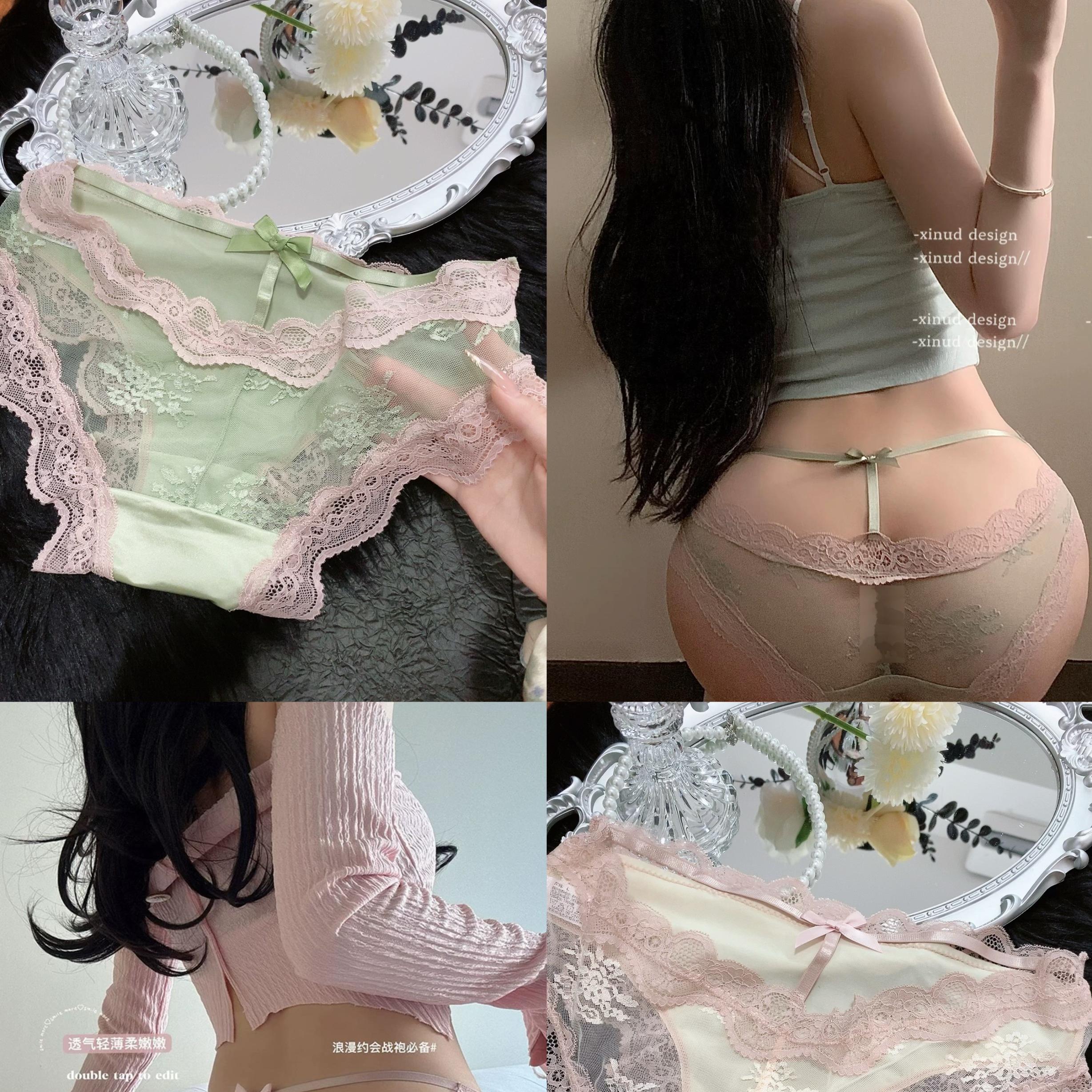 纯欲蝴蝶结鱼骨胸衣紫色蕾丝