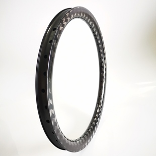 极限2023年全新碳纤维BMX Racing 轮圈 406 20x1.75 轮胎