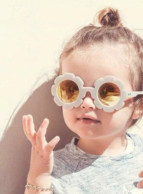 加拿大Sons+Daughters宝宝花朵防紫外线男女儿童太阳镜眼镜墨镜