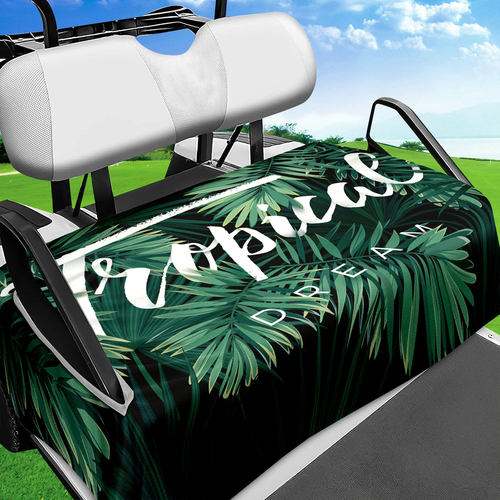 夏天叶子款高尔夫球车座垫