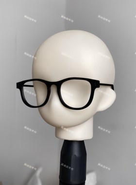 ob11眼镜ob22道具配件迷你玩偶眼镜可定制颜色ob11半框眼镜娃衣