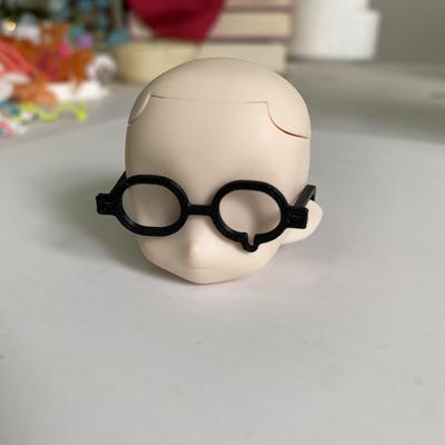 ob11眼镜bjd泪滴眼镜娃用