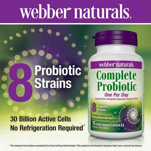WebberNaturals益生菌平衡肠道