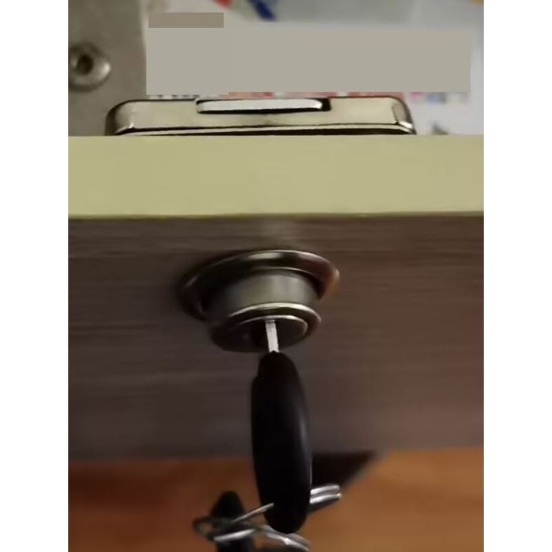 抽屉锁锁芯家用大芯808上海505家具锁抽屉锁办公桌文件柜子锁老式