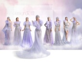 模特主题秀 出租 紫色星云