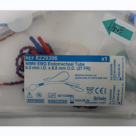 Medtronic ENDOTRACHEAL TUBENIM EMG 6MM RE 8229306现货供应