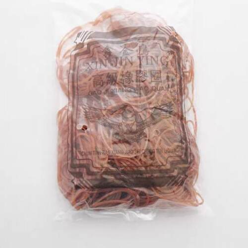 高弹力黄色橡皮筋4CM胶圈