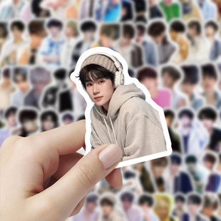 200贴张真源贴纸时代少年团防水颜值装 饰DIY手账手机素材贴纸