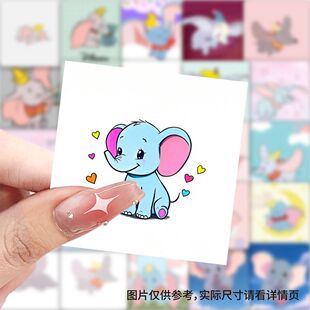 小飞象贴纸卡通动漫可爱呆萌手账周边素材贴画diy电脑笔记本装饰