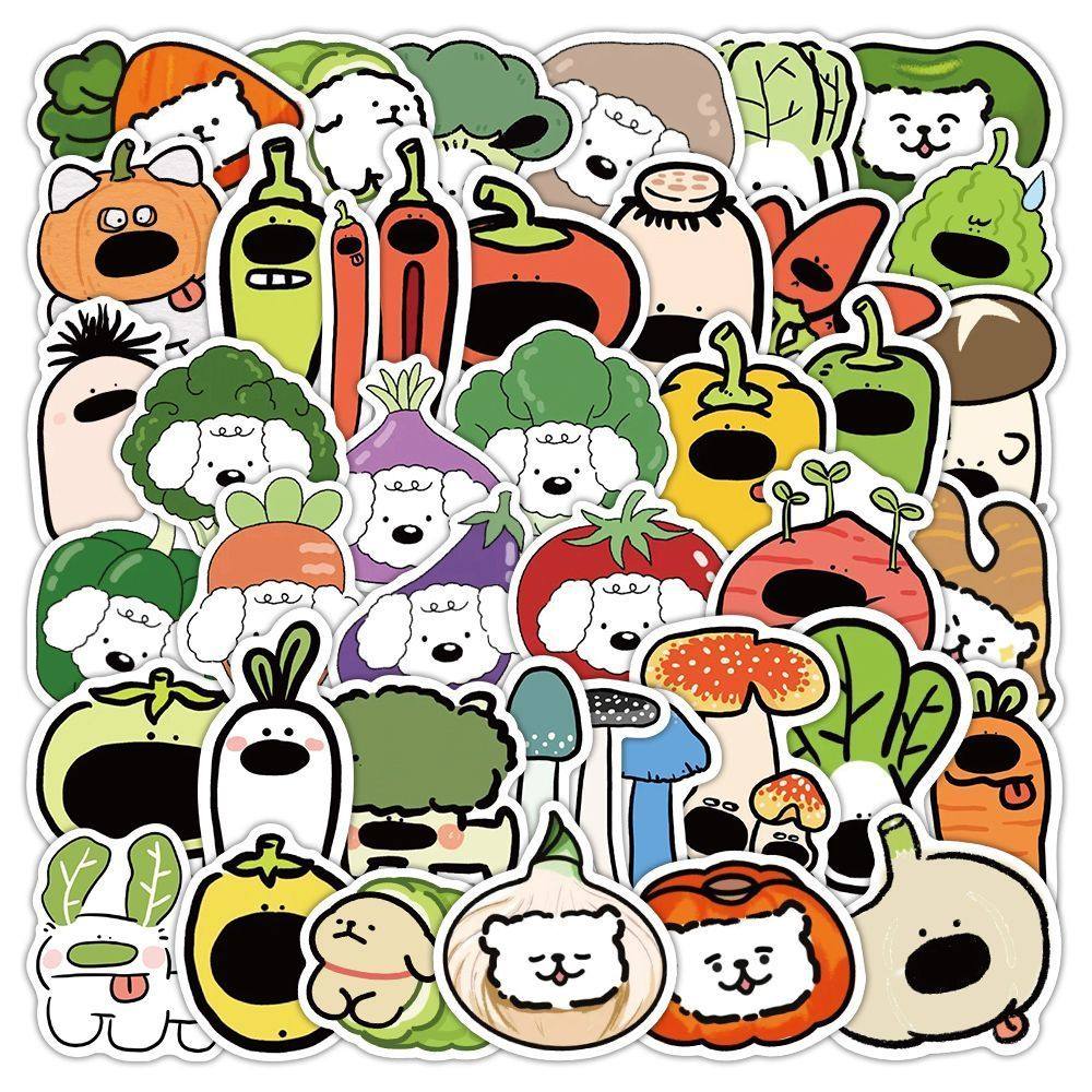 180张食物蔬菜小狗贴纸卡通可爱创意周边手机手账diy装饰贴画防水,文具电教/文化用品/商务用品,贴纸/立体贴纸,淘宝优惠券,粉丝福利购,淘宝优惠卷