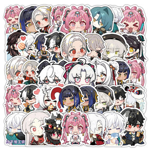 60张归龙潮贴纸卡通可爱高颜值Q版游戏周边装饰手机儿童女孩防水