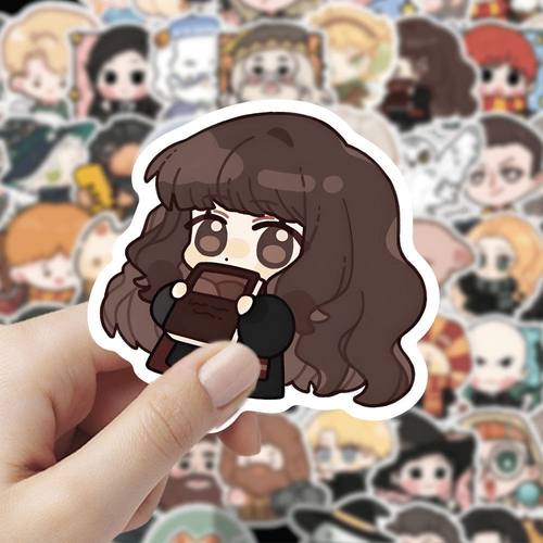 新款哈利波特贴纸可爱帅气卡通周边装饰手账手机桌面防水diy贴画