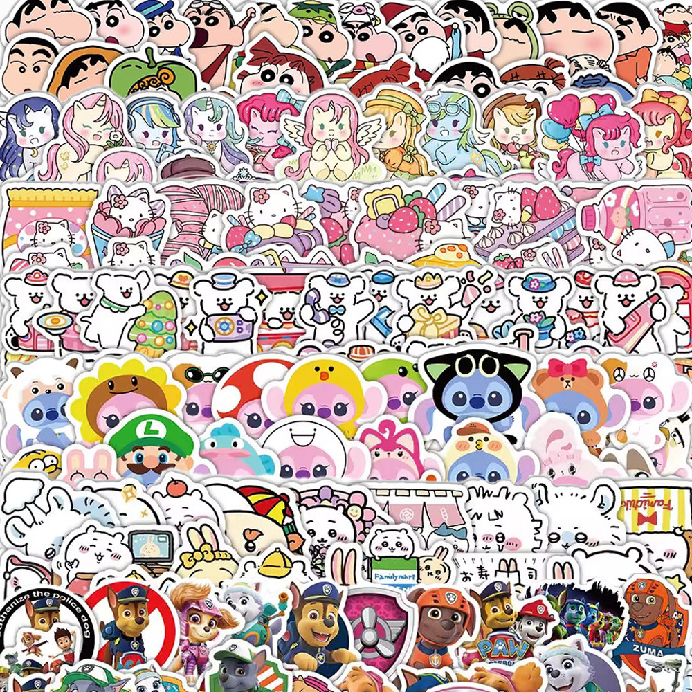 103张卡通动画大合集吉伊卡哇线条小狗蜡笔小新diy贴纸标签贴画纸,文具电教/文化用品/商务用品,贴纸/立体贴纸,淘宝优惠券,粉丝福利购,淘宝优惠卷