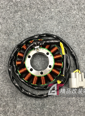 适用于川崎ZX600 636 ZX-6R 2009-2014年 发电线圈定子磁电机线圈
