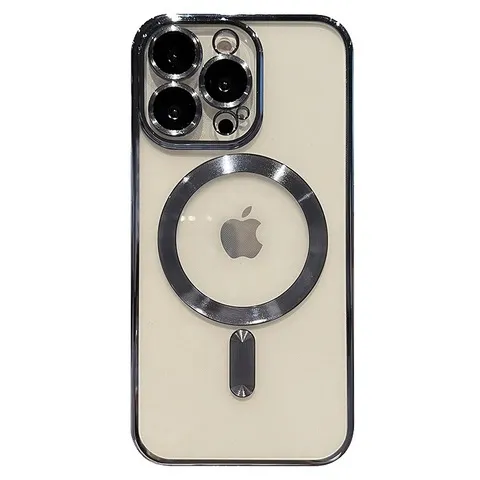 手机壳iPhone16PROtpu软套透明全包镜头膜15苹果磁吸电镀充电适用