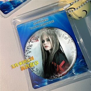 艾薇儿 拉维尼徽章吧唧挂件周边谷子胸针钥匙扣来图定制