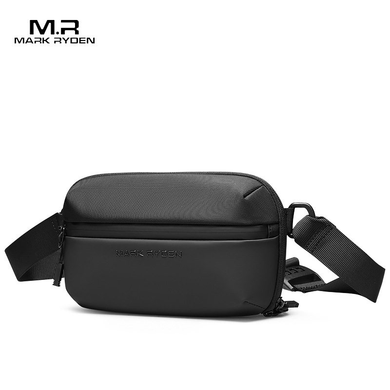 MARK RYDEN品牌新款斜挎包男士休闲轻便时尚学生单肩包个性高级感
