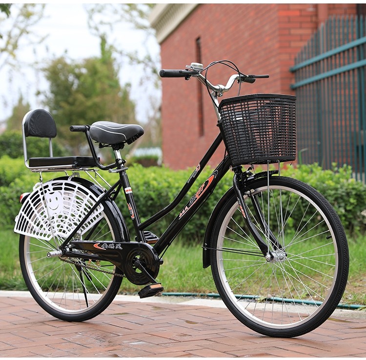 24寸26寸男女式学生自行车女士成人通勤淑女公主单车复古包邮