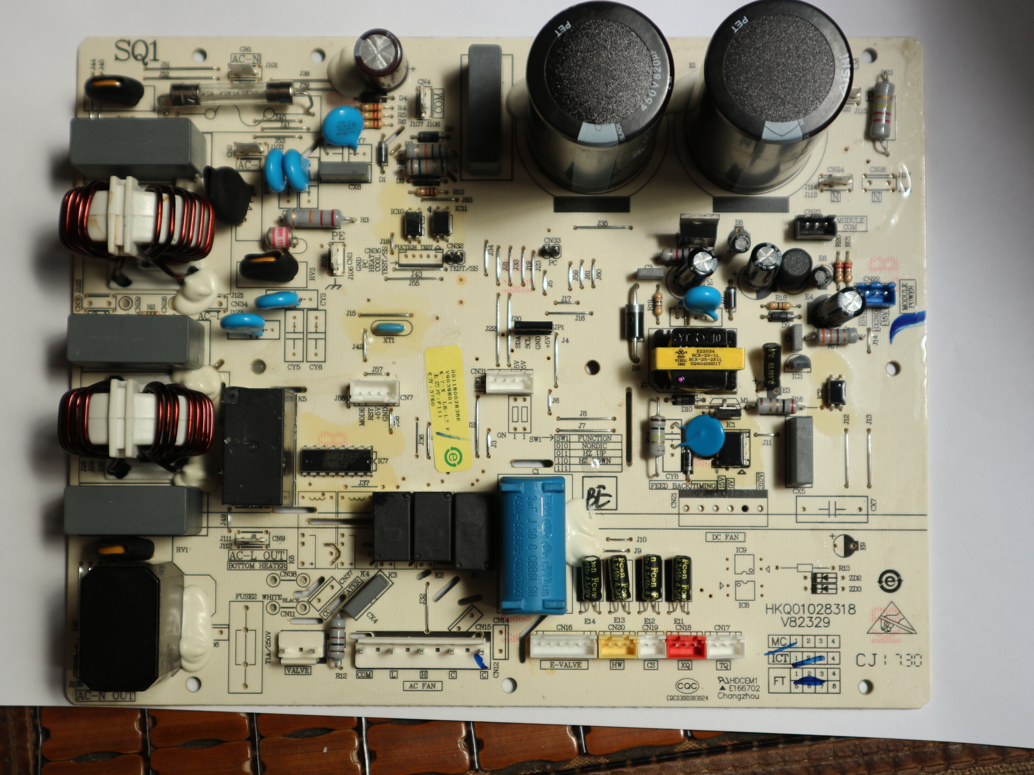 适用于KFR-50W/0123A海尔空调外机电脑板主板线路板0011800283BE