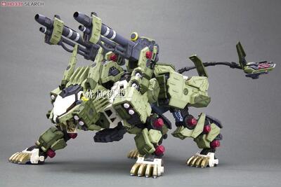 寿屋索斯机械兽 ZOIDS 1/72LIGER ZERO 重炮型零式长牙狮成品模型
