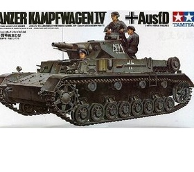 田宫拼装模型 少女与战车  35096 1/35 德国四号战车D型 现货