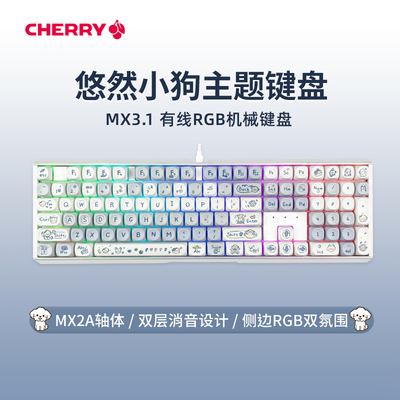 Cherry樱桃MX3.1有线机械键盘