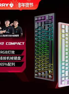 【新品】CHERRY樱桃K5V2冠军键盘RGB67键客制热插拔有线机械XTRFY