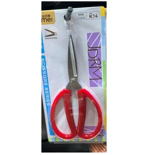 日美不锈钢家用剪 K14 办公用剪美发剪刀剪发剪刀理发剪刀手工剪