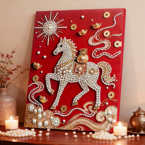 马上有钱珍珠画材料包有手就会