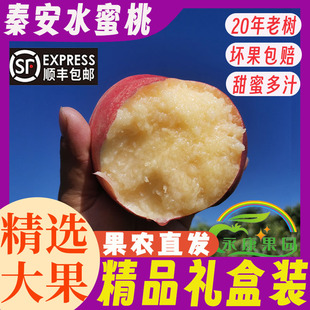 正宗天水秦安水蜜桃新鲜当季水果时令桃子孕妇应季甘肃特产大桃子