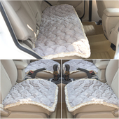 天天特价 汽车坐垫无靠背毛绒座垫三件套通用汽车轿车坐垫单片 冬季