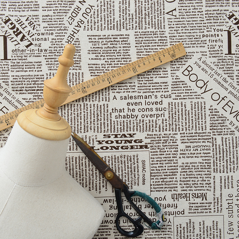 纯棉布料小日子纯棉复古