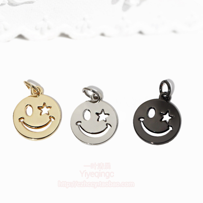 diy手工合金吊饰挂件配饰 星星笑脸款金属挂饰挂链 吊牌配件,饰品/流行首饰/时尚饰品新,其他DIY饰品配件,淘宝优惠券,粉丝福利购,淘宝优惠卷