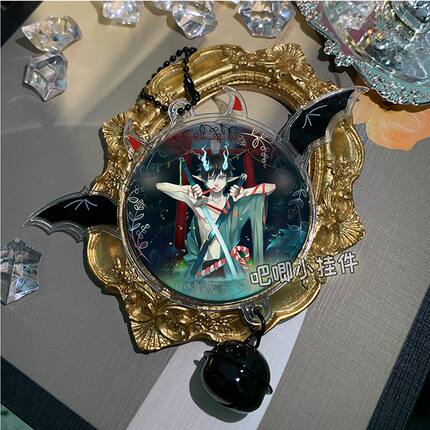 青之驱魔师 奥村燐 周边吧唧徽章镭射小挂件胸章挂饰定制马口铁