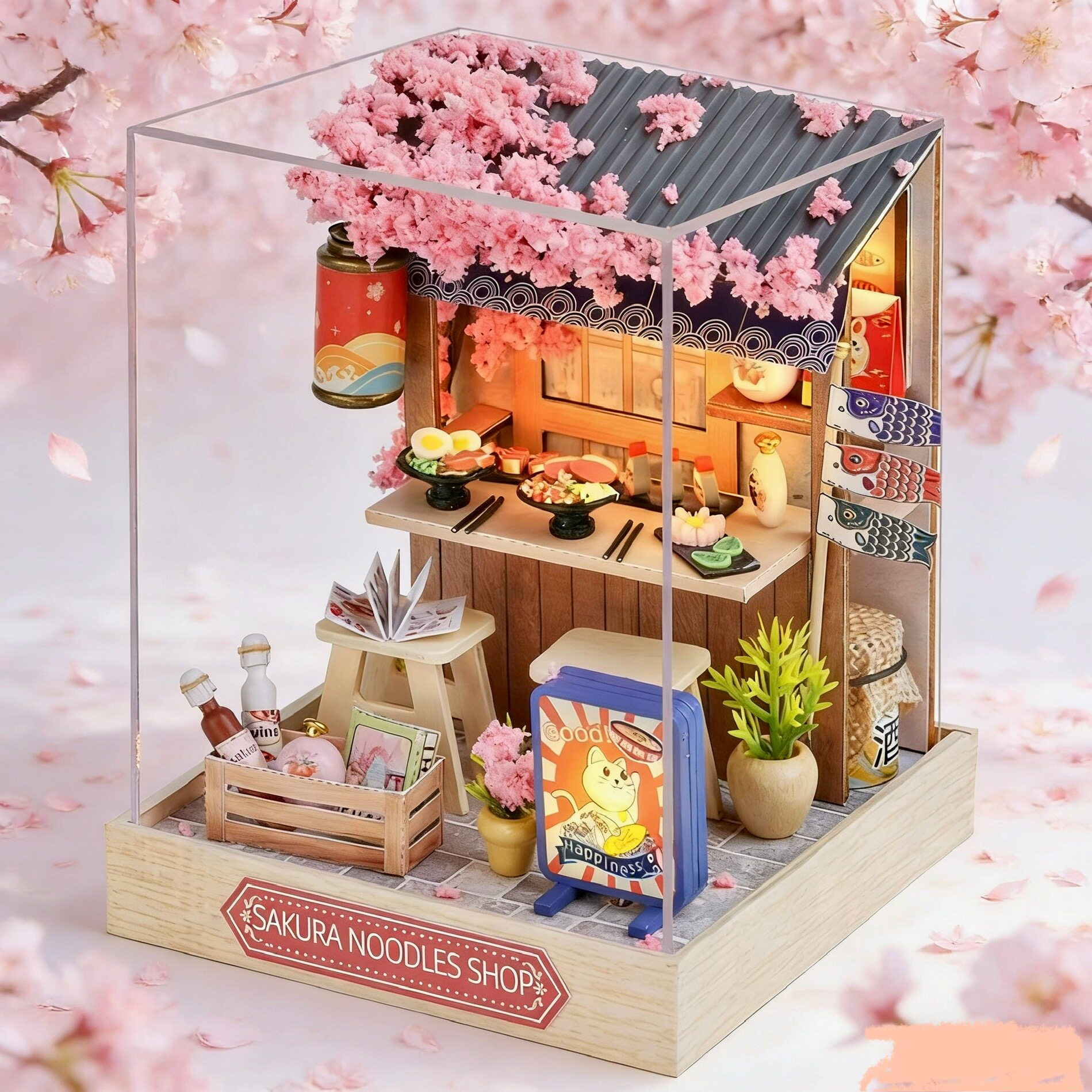 智趣屋diy小屋新款幸福一阁手工拼装模型玩具小房子毕业创意礼品