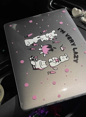 汪三岁「烤苹果」满天星MacBook保护壳苹果笔记本2024M414寸pro套13寸airM1M2M3配件