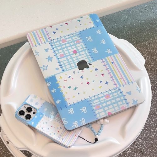 小清晰拼贴布笔记本保护壳