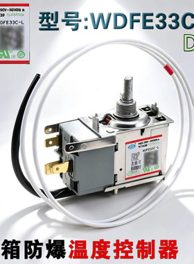 商用冰箱冷柜机械温控器冷藏冷冻冰柜温控WDFE33C-L展示柜三脚